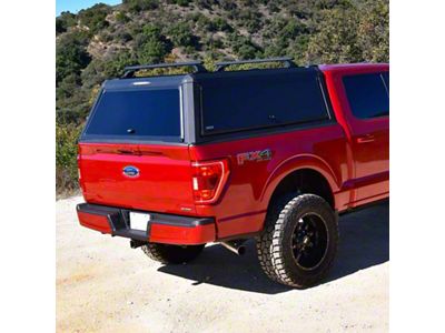 Westin 21-24 F-150 CC 5.5ft. Bed EXP Truck Cap Black - 16-14065A