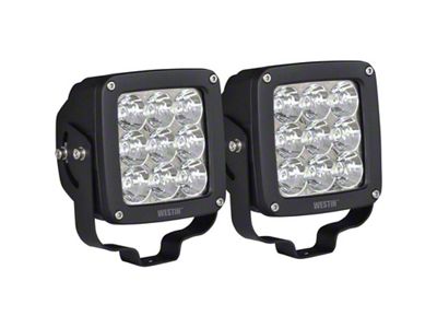Westin Axis LED Auxiliary Light 4.5 inch x 4.5 inch - 09-12219A-PR