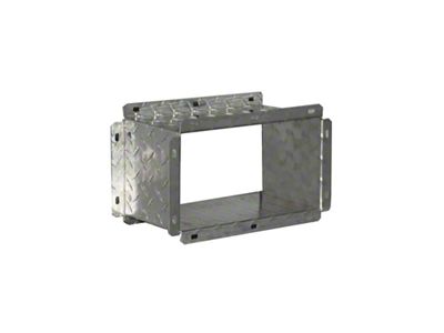Westin Almn Conduit Carier 6in Extension - Aluminum - 80-CC006