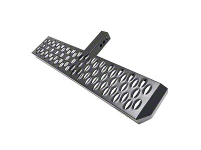 Westin 2-Inch Receiver Grate Steps Hitch Step; Textured Black (Universal; Some Adaptation May Be Required)