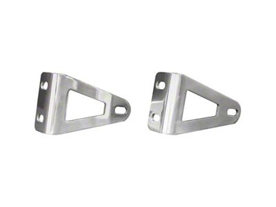 Westin HDX Grille Guard LED Light Bracket for 20 or 30-Inch LED Light Bar; Stainless Steel (Universal; Some Adaptation May Be Required)