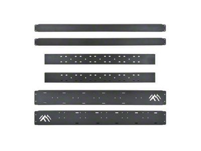 Westin Overland Cargo Rails 57in - Textured Black - 51-30015