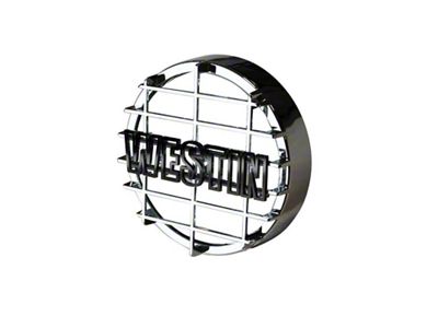 Westin Premier 6 in Quartz-Halogen Off-Road Light Cover Chrome Grid - 09-0500C