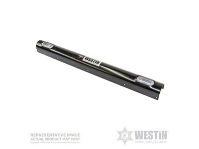 Westin Push Bumper Elite Light Channel 33.1 inch Whelen 2
