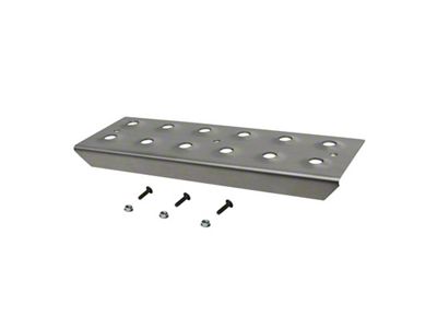 Westin Replacement HDX Stainless Drop Step Plate Kit 6in. w/Screws - 56-100006