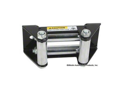 Westin UTV Roller Fairlead 4500-6000 lbs - Black - 47-3430