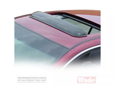 Westin Wade Sunroof Wind Deflector 32.5 in - Smoke - 72-33102