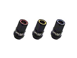 Wheel Mate Muteki HR38 Open End Lug Nuts 12x1.25 Black - HR3805BU
