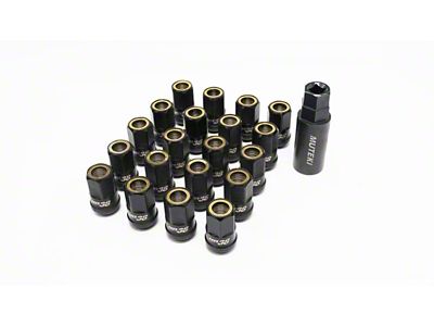 Wheel Mate Muteki HR38 Open End Lug Nuts 12x1.50 Titanium - HR3806TY