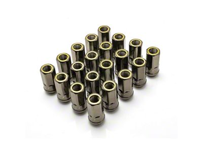 Wheel Mate Muteki HR50 Open End Lug Nuts - Titanium - HR5007TY