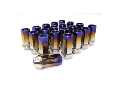 Wheel Mate Muteki Open End Lug Nuts Burned Titanium 12x1.25 - 3T885BT