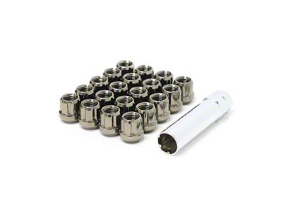 Wheel Mate Muteki Open End Lug Nuts - Titanium 12x1.50 - 31886T