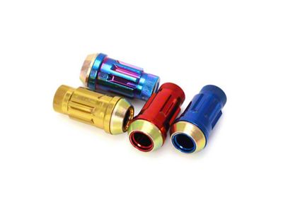Wheel Mate Mutkei SR45R Lock Set 12x1.25 Red 4pcs - 34937R