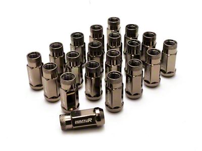 Wheel Mate WM14R 14x1.50 Lug Nuts Titanium Chrome 20 PCS - WM14R06T