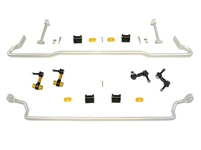 Whiteline 08-10 Subaru WRX Front And Rear Sway Bar Kit - BSK011