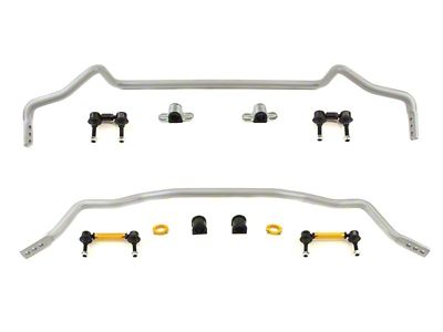 Whiteline 10-15 Mitsubishi Lancer EVO MR/GSR / 2015 EVO Final Edition Front & Rear Sway Bar Kit - BMK010
