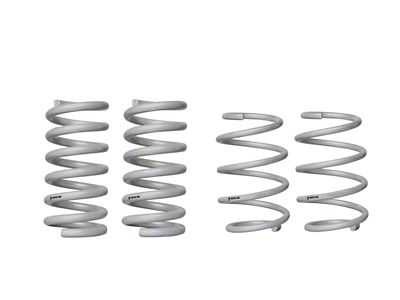 Whiteline Lowered Coil Springs for 15-20 Ford Mustang - Front & Rear Set - WSK-FRD011