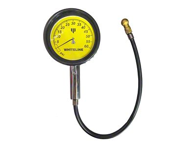 Whiteline Motorsport Tire Pressure Gauge 0-60 PSI