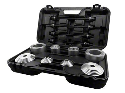 Whiteline Universal Bushing Press/Pull Tool Kit - Mild Steel Construction for Safe Suspension Work - WTK001