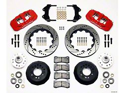 Wilwood AERO6 Front Hub Kit 14.00 Drilled-Red ProSpindle