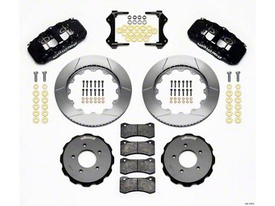 Wilwood AERO6 Front Hat Kit 14.00 99-06 BMW E46 - 140-11974