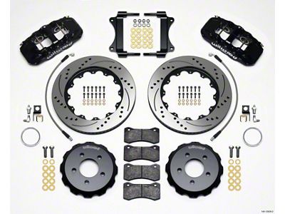 Wilwood AERO6 Front Hat Kit 14.25 Drilled 2008-2009 Pontaic G8 - 140-12929-D
