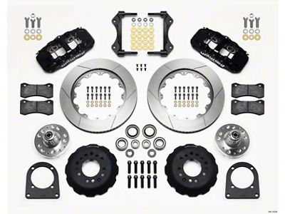 Wilwood AERO6 Front Hub Kit 14.00in TCI-IFS 71-78 Pinto Based - 140-13226