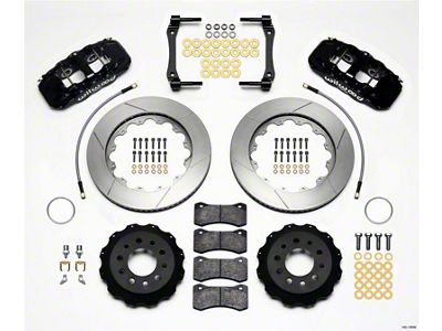Wilwood AERO4 Rear Kit 14.25in 2014-Up Corvette C7 w/Lines - 140-13698
