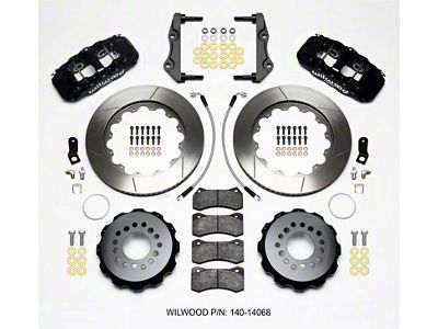 Wilwood AERO4 Rear Kit 14.25in 2014-Up Challenger w/Lines - 140-14068