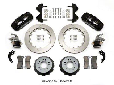 Wilwood AERO4 / MC4 Rear Kit 14.00 Currie Pro-Tour Unit - 140-14263