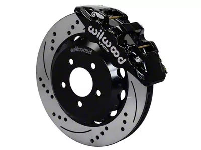 Wilwood AERO6 Front Hat Kit 14.00 Drilled 2016-Up Camaro w/Lines - 140-14288-D