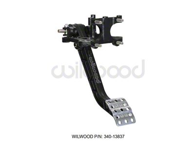 Wilwood Adjustable Brake Pedal - Rev. Swing Mount - 5.1:1 - 340-13837