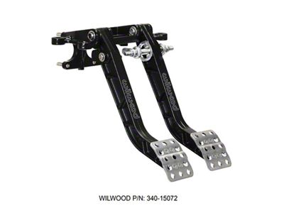 Wilwood Adjustable-Trubar Dual Pedal - Brake / Clutch - Fwd. - 340-15072