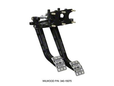 Wilwood Adjustable-Trubar Dual Pedal - Brake / Clutch - Rev. - 340-15075