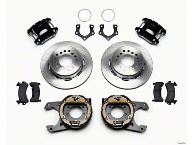 Wilwood D154 P/S Park Brake Kit Mopar/Dana 2.36in Off w/Snap - 140-12214