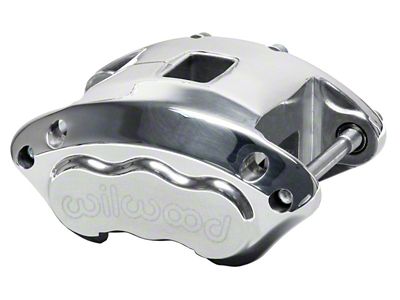 Wilwood Caliper-D154-Polished 1.12/1.12in Pistons 0.81in Disc - 120-11875-P