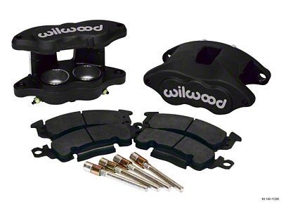 Wilwood D52 Front Caliper Kit - Black Ano 2.00 / - 140-11290
