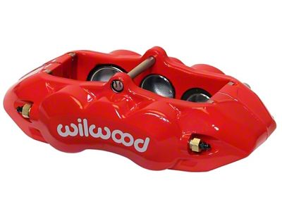 Wilwood Caliper-D8-6 L/H Front Red 1.88/1.38/1.25in Pistons 1.25in Disc - 120-11712-RD