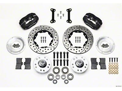 Wilwood Forged Dynalite Front Kit 11.00in Drilled 82-92 Camaro//Firebird - 140-11012-D
