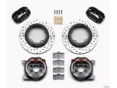 Wilwood Forged Dynalite P/S Park Brake Kit Drilled - 140-12420-D