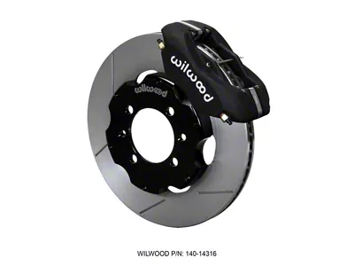 Wilwood Forged Dynalite ST Front Hat Kit 11.00in GT Rotor - 140-14316