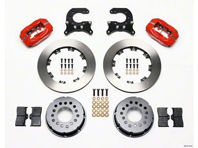 Wilwood Forged Dynalite P/S Rear Kit Red Chev 12 Bolt - 140-2112-R