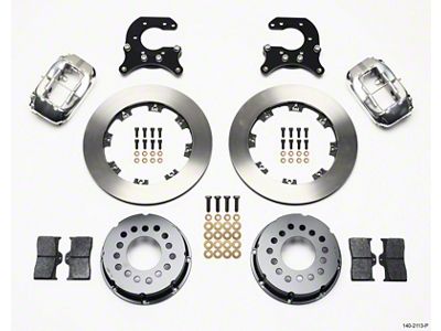 Wilwood Forged Dynalite P/S Rear Kit Polished Small Ford 2.66in - 140-2113-P