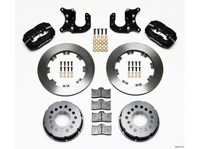 Wilwood Forged Dynalite P/S Rear Kit Mopar-Dana 2.36in Offset - 140-2117-B