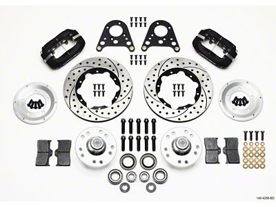 Wilwood Forged Dynalite Front Kit 10.75in Drilled Rotor Art Morrison - 140-4258-BD