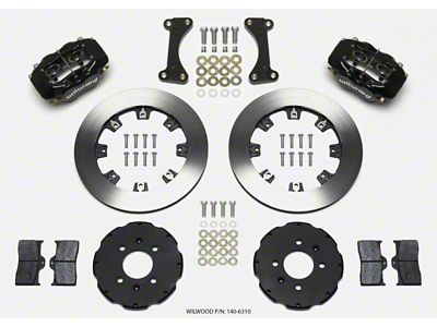 Wilwood Forged Dynalite Front Hat Kit 12.19in 90-99 Civic w/240 - 140-6310