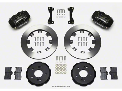 Wilwood Forged Dynalite Front Hat Kit 12.19in 02-06 Acura RSX-5 - 140-7014