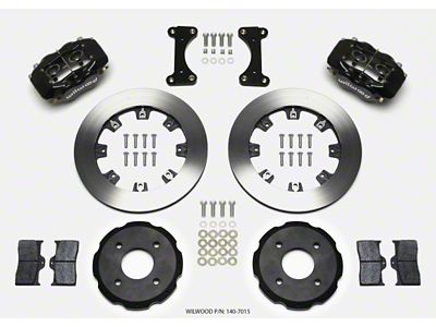 Wilwood Forged Dynalite Front Hat Kit 12.19in 2002 Mitsubishi Lancer - 140-7015
