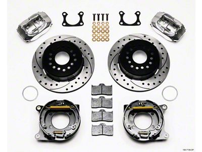 Wilwood Forged Dynalite P/S P-B Kit Drilled Polished Big Ford - 140-7139-DP