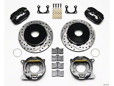 Wilwood Forged Dynalite P/S Park Brake Kit Drilled Big Ford - 140-7142-D